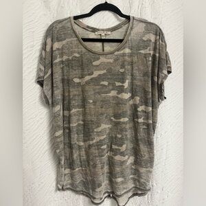 Express light Camo Print Women Top